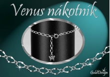 Venus - nákotník stříbřený
